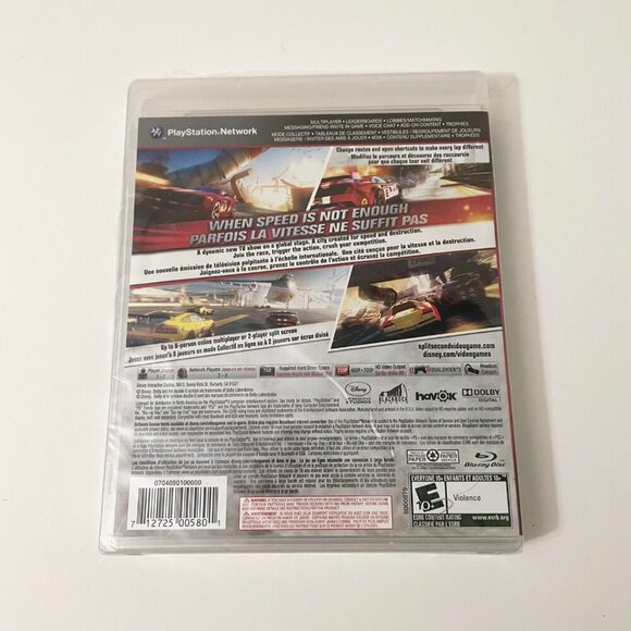 Split Second Sony PlayStation 3 PS3 Game Sealed - Picture 2 of 11